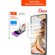 Focus Kaplama Redmi Note 14 5g (2 Adet) Kırılmaz Cam Özel Kesim Hydrogel Film