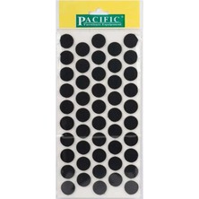 CATEKSSS Pacific Yuvarlak Yapışkanlı Sandalye Koltuk Mobilya Ayak Keçesi Felt 20 mm Siyah - 28’li Paket