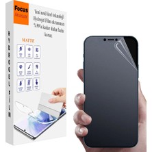 Focus Kaplama Iphone 6s Plus Uyumlu Kırılmaz Cam Özel Kesim Mat Hydrogel Film