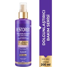 RESTOREX Collagen Biotin Hacim Verici Sıvı Saç Kremi 200 ml Dolgunlaştırıcı Etkili