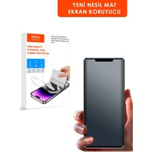 Focus Kaplama Oppo A78 5g Mat Kırılmaz Cam Özel Kesim Hydrogel Film