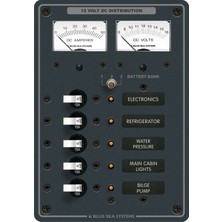 Blue Sea Systems 12V Dc Sigorta Paneli 5 Pozisyonlu 8081
