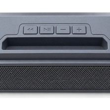 Teknodayım Köşeleri Eğimli Bar Tipi Tasarıma Sahip Şarj Edilebilir Masaüstü Bluetooth Hoparlör