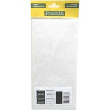 CATEKSSS Pacific Kare Yapışkanlı Sandalye Koltuk Mobilya Ayak Keçesi Felt 120X240 mm Beyaz - 15’li Paket