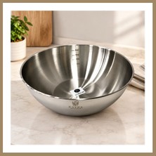 Bezos Çelik Salata ve Çırpma Kasesi 31 cm 22