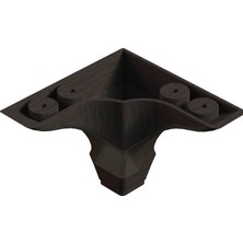 CATEKSSS 10 cm Koç Lükens Ayak Agaç Ahşap - 30’lu Paket