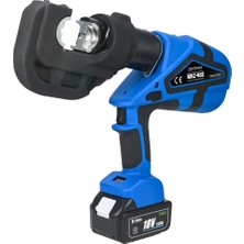 Derko MKZ400S Hidrolik Elektrikli Pabuç Sıkma Pensesi Çift Bataryalı 16-300MM'YE Kadar Sürekli Çalışan