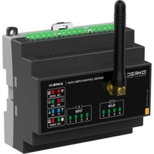 Derko 4 Girişli Telefonla Kumanda Gsm Dalgıç Pompa Kontrol Bahçe Otomatik Sulama Rölesi Vana Akıllı Sera Uzatma Antenli
