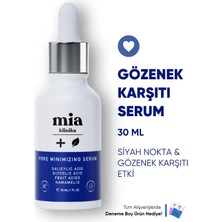 Mia Klinika Mia Gözenek Siyah Nokta Gidermeye Yardımcı Serum 30 ml Tüm Cilt Tipleri İçin Aydınlatıcı Etki