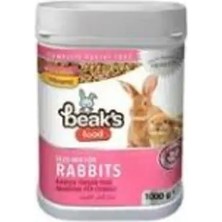 Beak's Karışık Tavşan Yemi 1 kg – Kurutulmuş Sebze, Meyve ve Bitkilerle Zenginleştirilmiş, Yüksek Proteinli Sağlıklı Karışım