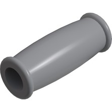 CATEKSSS Elcek Pvc Koltuk Değneği 22 mm Ral 7035 - 6’lı Paket
