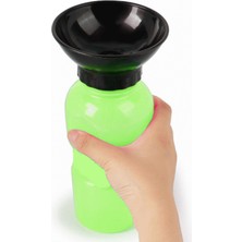 Arspolo 500ML Tekli Köpek Seyahat Suluğu Yeşil Renkli Kolay Temizlenir Evcil Hayvan Suluğu