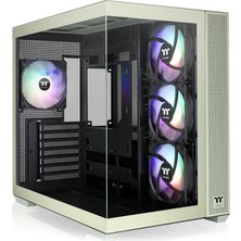 Thermaltake View 380 Matcha Gree 4X12CM Argb Fanlı Back-Connect Destekli Bilgisayar Kasası (Psu Yok)