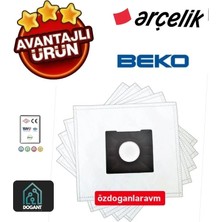 Dogant Arçelik Süpürge Toz Torbası 10 Adet