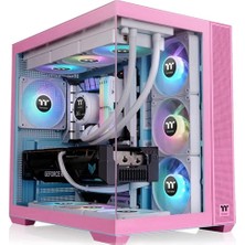 Thermaltake View 380 Bubble Pink 4X12CM Argb Fanlı Back-Connect Destekli Bilgisayar Kasası (Psu Yok)