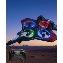 Nemere Uzaktan Kumandalı Drone Fighter Jet Tasarımı LED Işıklı UCZZZ14AGESUÇAKDRONE