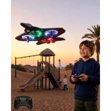 Nemere Uzaktan Kumandalı LED Işıklı Drone 360 Derece Dönüş UCZZZ14AGESUÇAKDRONE-1