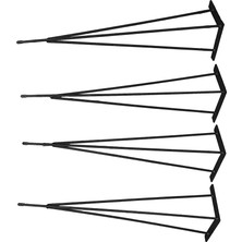 Firkete Ayak Masa Ayağı 4 Adet - Boy 71 cm