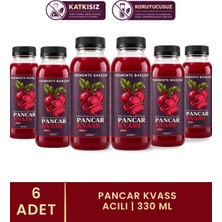 Fermente Bahçem 6 Adet Pancar Kvass Acılı | 6 x 330 ml
