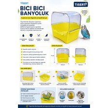 Ti-Sert Beak's Bıcı Bıcı Lüx Kuş Banyoluğu
