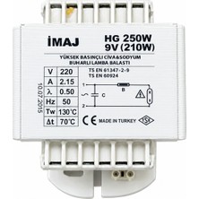 İmaj Uzman DÖRTLER-250 W Yüksek Basınçlı Cıva/sodyum Buharlı Lamba Balastı