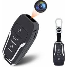 Casus Mini Gizli Araç Anahtarı Kamera Hd Gece Görüşlü