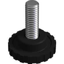 CATEKSSS M6 Tırnaklı Vida Çap: 22 mm Siyah M6X20 - 10’lu Paket