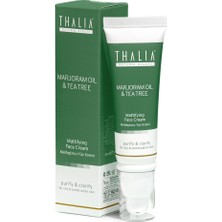 Thalia Natural Beauty Thalia Marjoram Yağı & Çay Ağacı Matlaştırıcı Yüz Kremi 50 ml