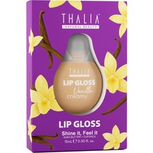 Thalia Natural Beauty 2 Adet Thalia Lip Gloss Vanilla Creamy 15 ml