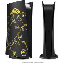 Cosmostech Ps5 Fat Digital Edition Uyumlu Konsol Koruyucu Kapak Seti CS5-026 – Playstation 5 Dijital Sürüm Uyumlu Yan Panel Faceplate Japon Görsel Temalı Siyah