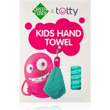 Greenway Green Fiber & Totty Bebek El Havlusu, Turkuaz Green Fiber