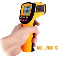ADN-750 Temassız Kızılötesi Termometre – Profesyonel Lazerli Infrared Sıcaklık Ölçüm Cihazı (-50°C ~ 750°C)