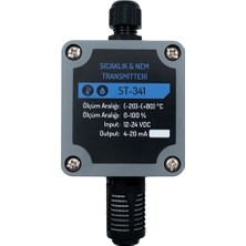 ADN ST-341 Analog Sıcaklık ve Nem Transmitteri | 4-20 Ma Çıkışlı