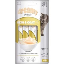 M-Pets Skin & Coat Fonksiyonel Creamy Kedi Ödülü 4X15 gr