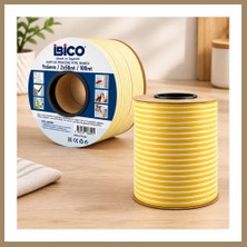 Bezos D Profil Kapı-Pencere Fitili 9x6 mm Beyaz - Bobin 2X50M (100 M) 22