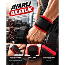 Zenviaa Bileği Kavrayan Ayarlı Bileklik Geniş Bantlı Cırt Cırtlı Rahat Kullanım ZENVIAA36542