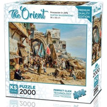 Ks Games 2000 Parça Yafa'da Geçit Töreni (Proseccion In Jaffa) Puzzle - 22530