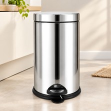 Zenviaa 8 L Metal Pedallı Çöp Kovası ZENVIAA365423