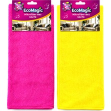 Zenviaa 20 Adet Ecomagıc 50X70 Mikrofiber Temizlik Bez Eko ZENVIAA365423