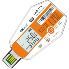 Elitech Loget 1-Th Tek Kullanımlık Sıcaklık & Nem Data Logger