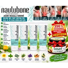Biofresha Nautubone Agri Eklem Bel Sırt Boyun Masaj Kremi 100ML4 Lü Nemlendirici Hediyeli