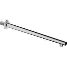 Aqua Bagno Ankastre Duvardan Duş kolu 42,5 cm Paslanmaz Krom | 30.30.77.01.01