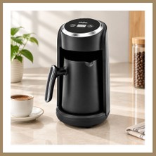 Bezos Elektrikli Türk Kahvesi Makinesi 4 Fincan Gri 22