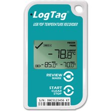 Logtag TREL30-16U Çok Kullanımlık Ultra Düşük Sıcaklık Kayıt Cihazı -90/+40 (Usb)