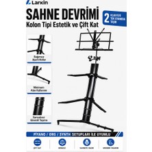 Larkin KS600 Iki Katlı Kolon Tipi Klavye Standı