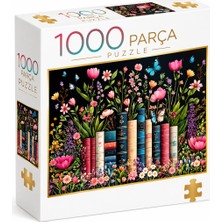 Ca Games Çiçekler ve Kitaplar Puzzle 1000 Parça CA.7078