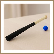 Bezos Ahşap Beyzbol Sopası 65 cm (Boyalı) 22