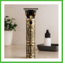 Bezos Komple Metal Saç Sakal Traş Makinesi USB Şarjlı T-Bıçak Arz