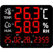 Luvinka TR935A LED Sıcaklık ve Nem Ölçer