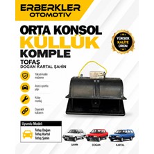 ERBERKLER Tofaş Doğan Kartal Şahin Orta Konsol Küllük Komple